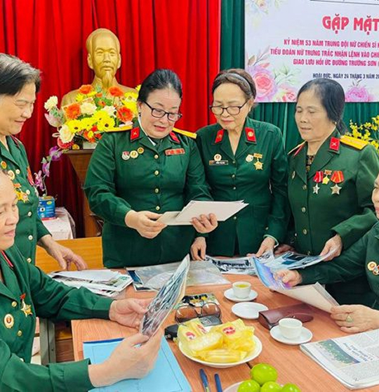 Đoàn viên số hóa hồi ức của cựu chiến sĩ Trường Sơn