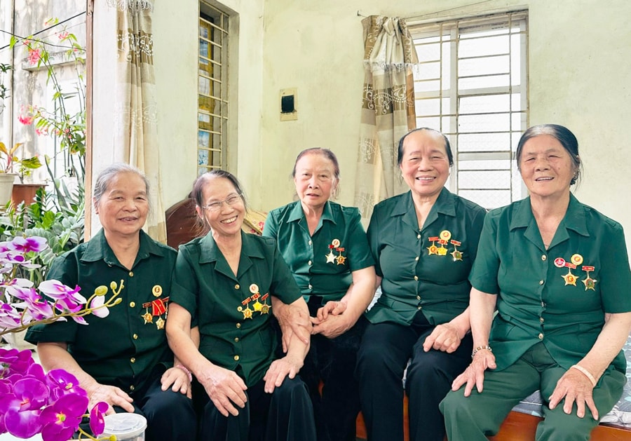 Các nữ pháo thủ Phú Yên