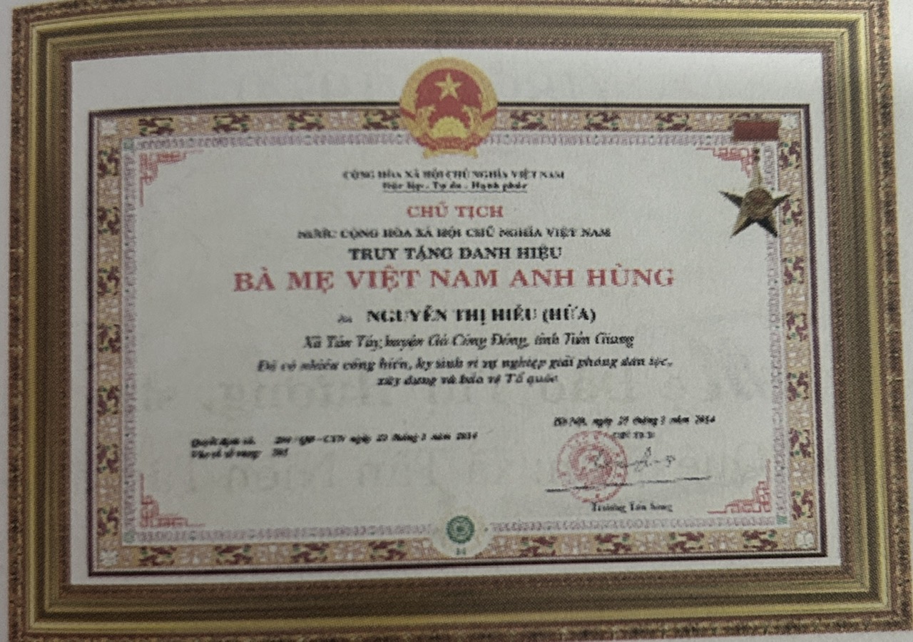 MẸ NGUYỄN THỊ HIẾU