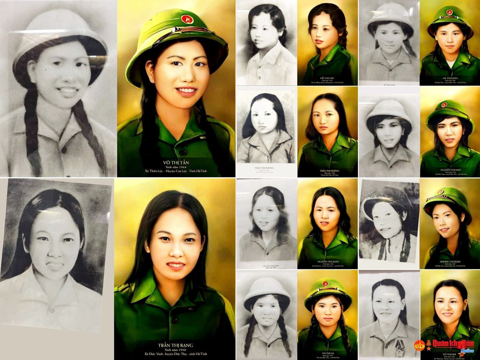 10 cô gái ngã 3 Đồng Lộc