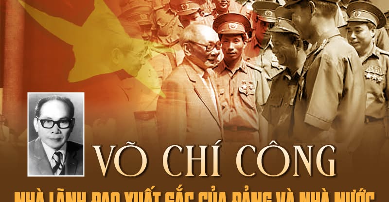 ĐỒNG CHÍ VÕ CHÍ CÔNG