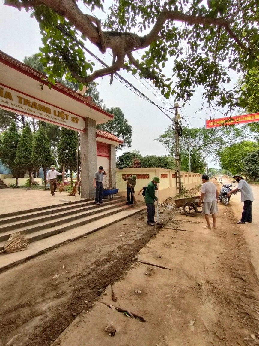 Vệ sinh nghĩa trang AHLS