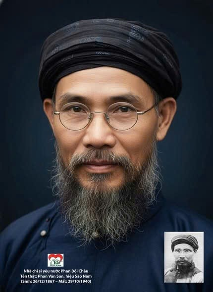 Phan Bội Châu (Tên khai sinh: Phan Văn San)