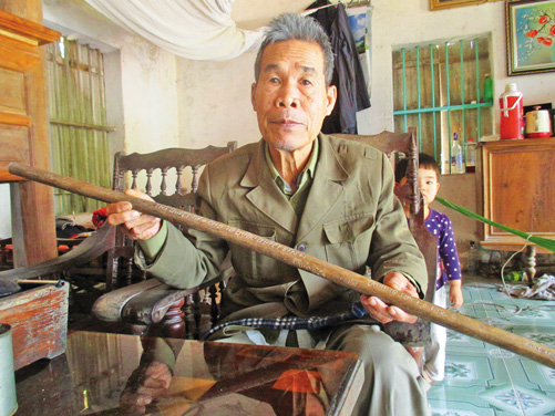 Cựu chiến binh Phùng Văn Quán