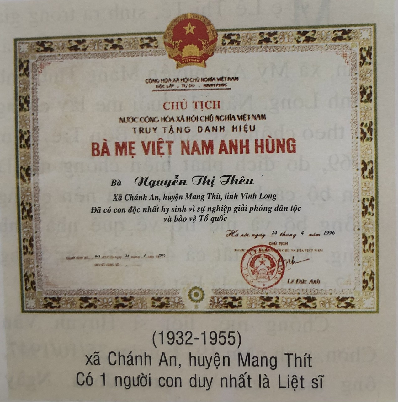 NGUYỄN THỊ THÊU
