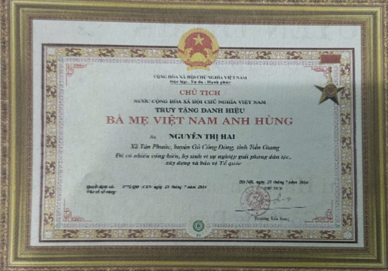 MẸ NGUYỄN THỊ HAI