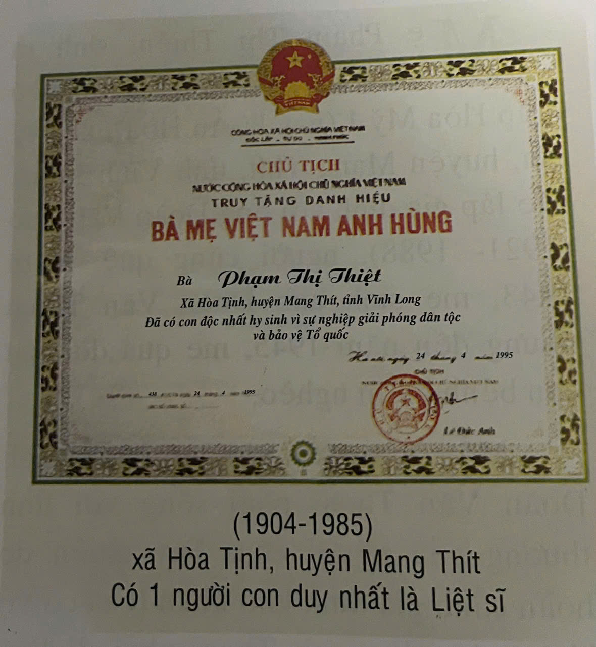 Phạm Thị Thiệt