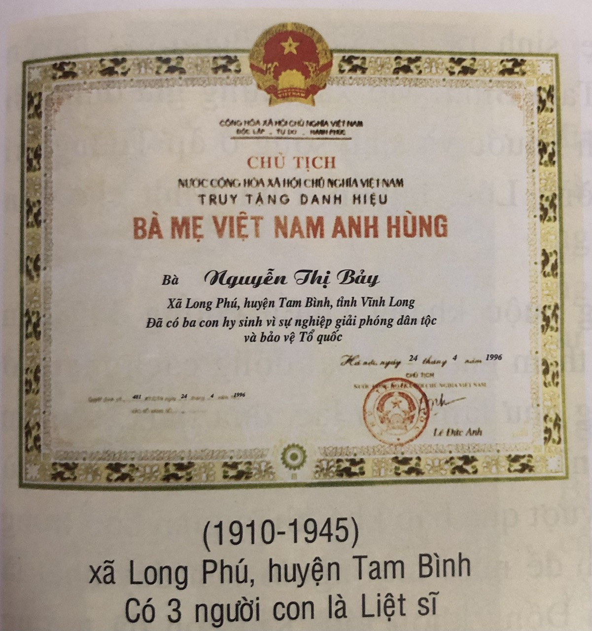 NGUYỄN THỊ BẢY