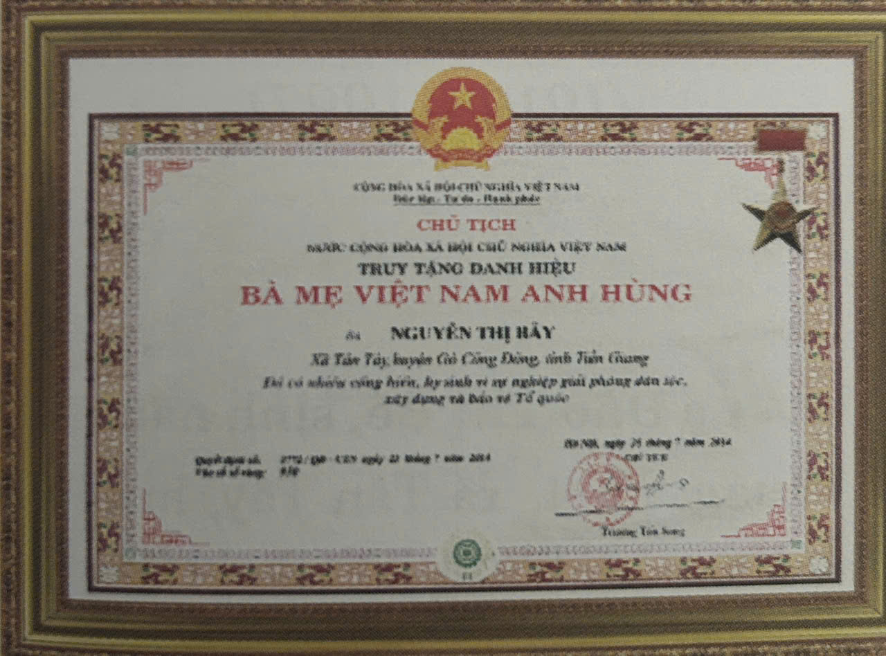 MẸ NGUYỄN THỊ BẢY