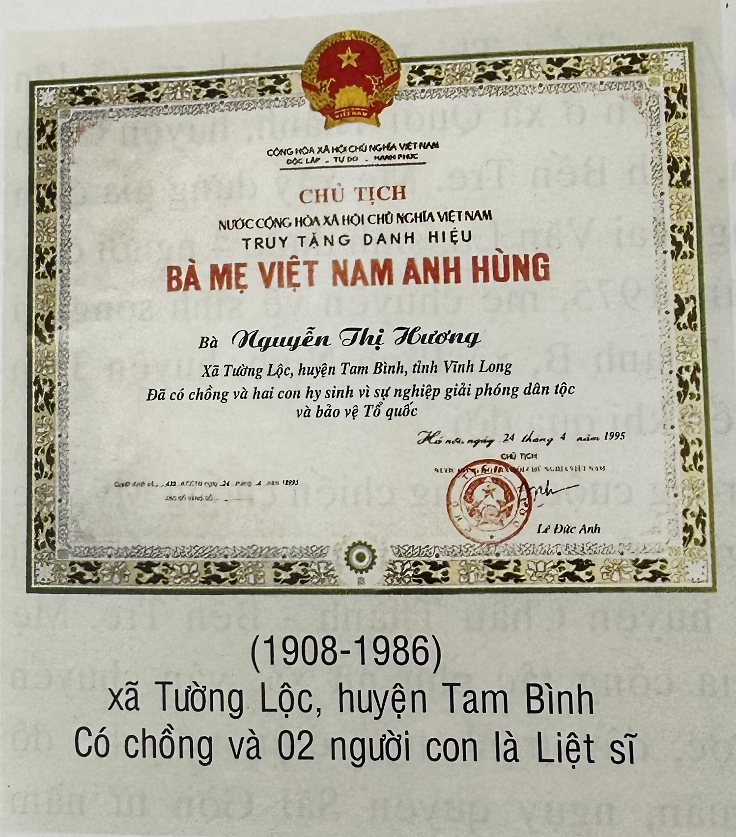 NGUYỄN THỊ HƯƠNG