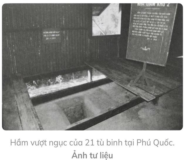 Hầm vượt ngục của 21 tù binh tại Phú Quốc