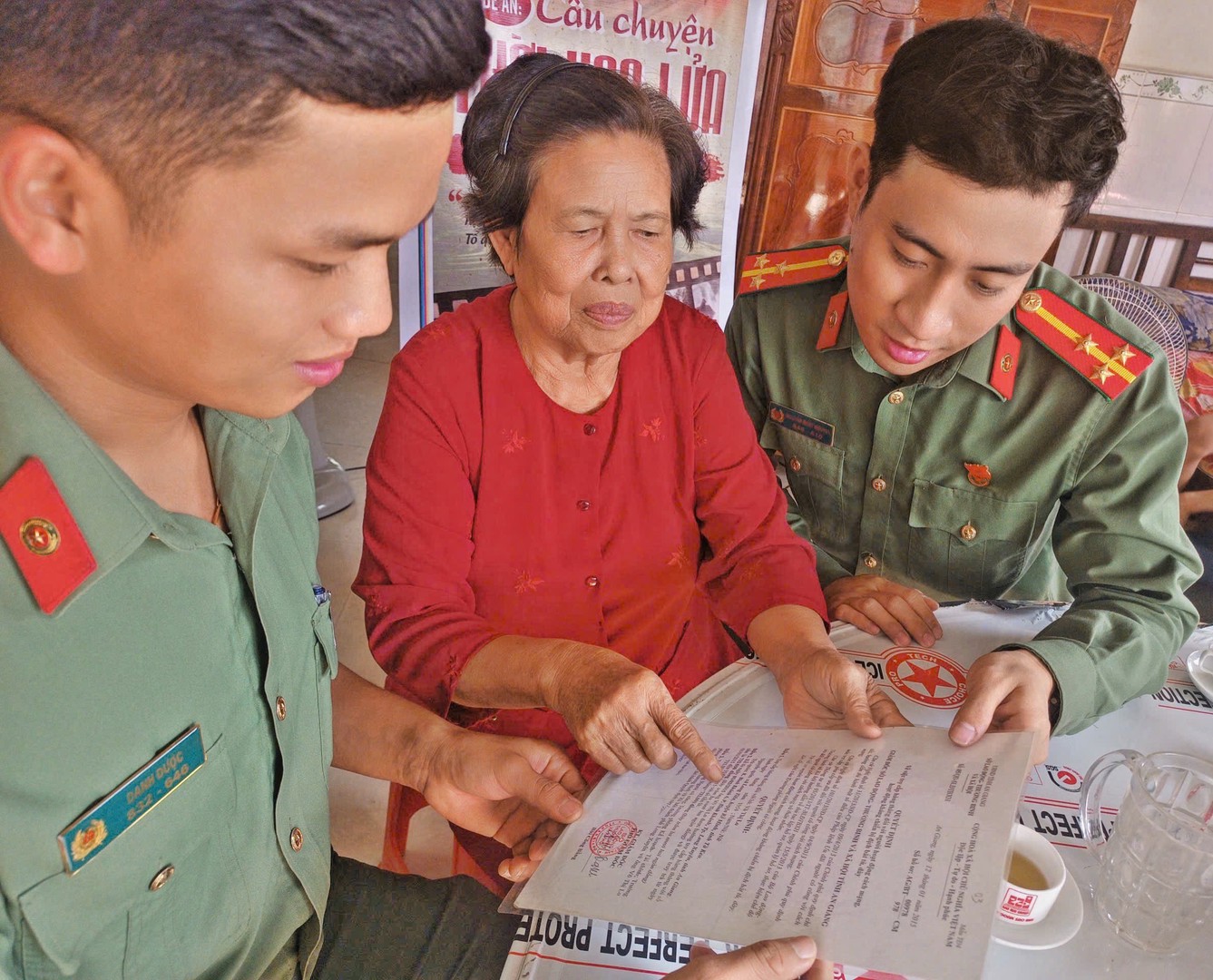Bà Dương Thị Xuân và Bà Võ Thị Lo
