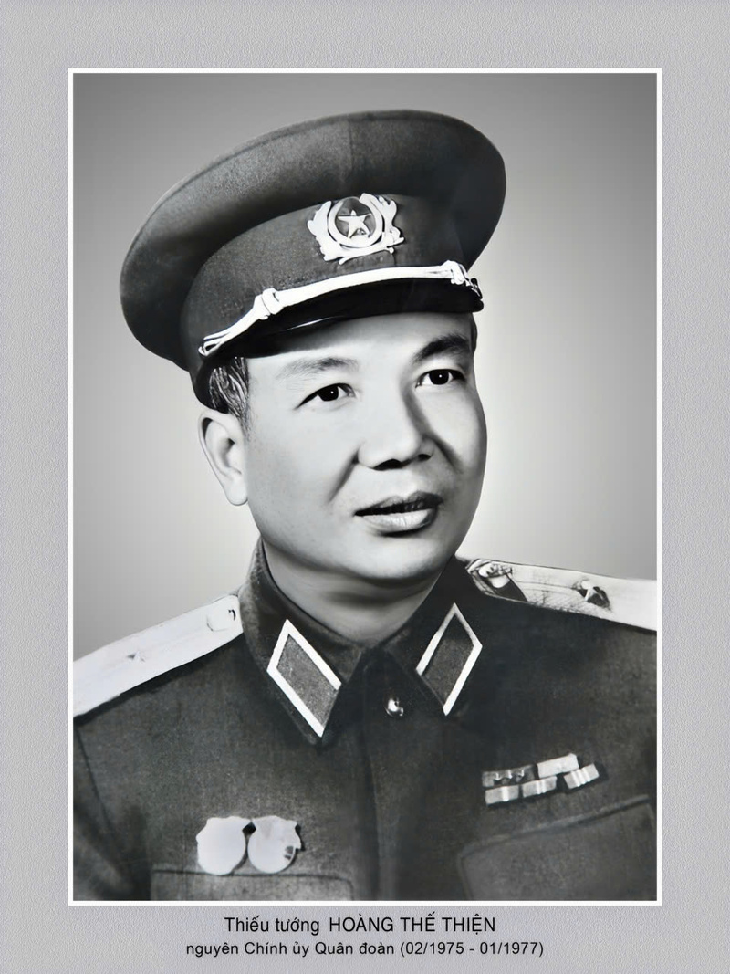 Đồng chí Thiếu tướng Hoàng Thế Thiện; Tên khai sinh: Lưu Văn Thi; Bí danh: Hoàng Dân, tức Tư Dân