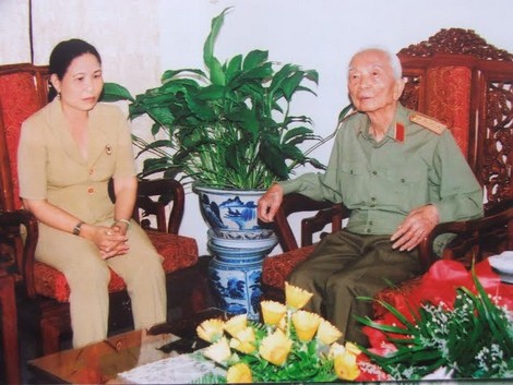 Nữ cựu binh Hồ Thị Nhân