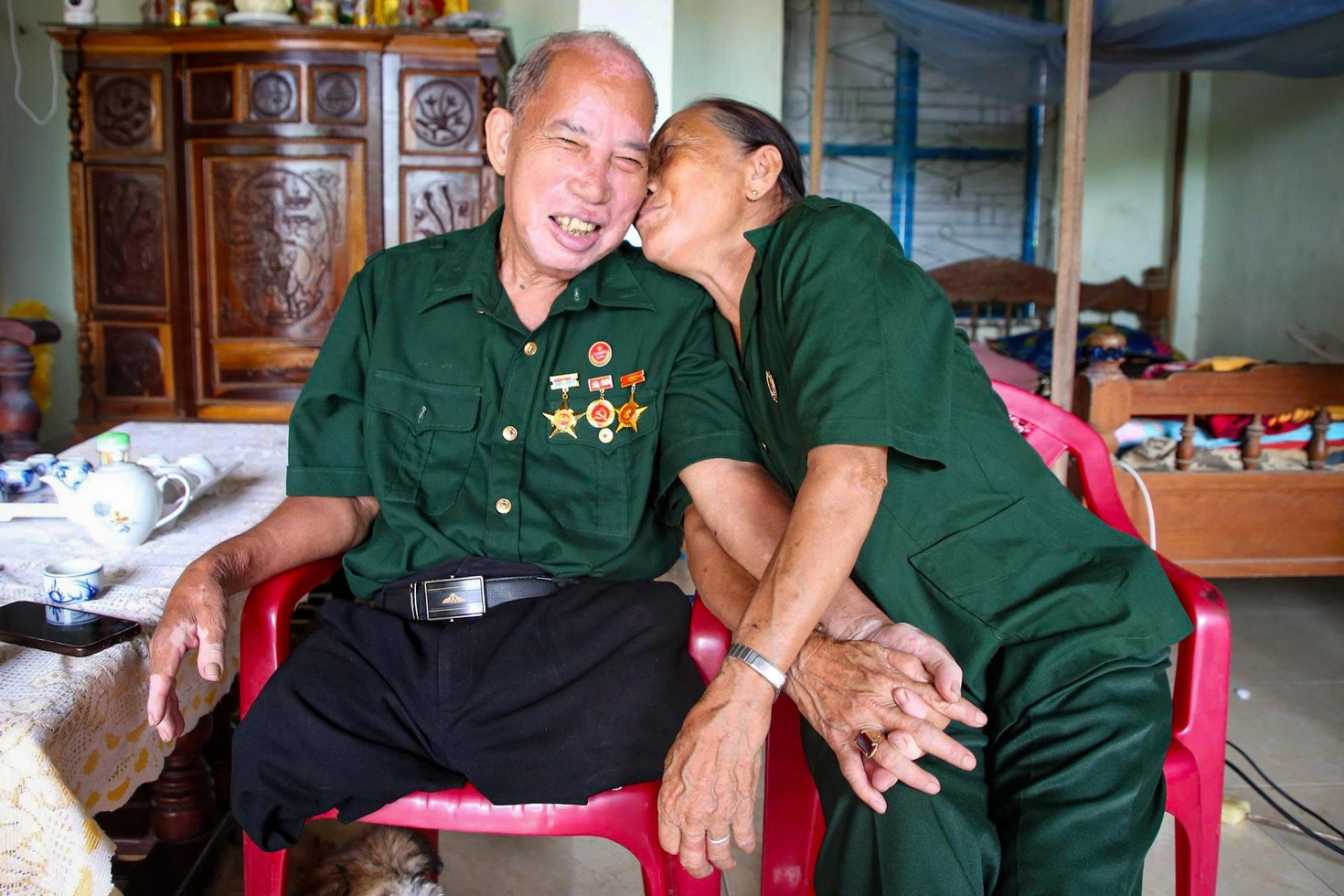 Huỳnh Đức Nữa và Cao Thị Hoa